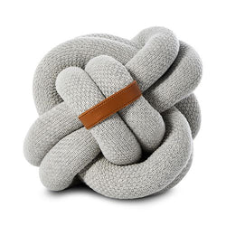 Anula Knot Cushion Grey