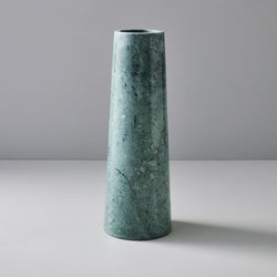 Large Foundations Marble Vase in Green