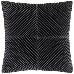 Milano Velvet Cushion in Black