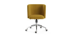 Vince Office Chair in Golden Yellow