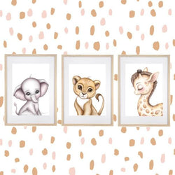 Perfectly Pastel Animal Spots Wall Decals