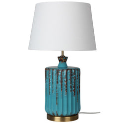 Azure Complete Table Lamp