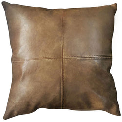 Bangalow Faux Leather Cushion