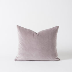 Cotton Velvet Cushion - Thistle