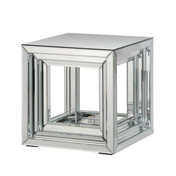 Candice Mirrored Side Table