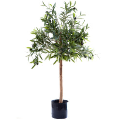 70cm Green Faux Olive Topping Tree