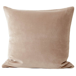 Luxury Velvet Square Cushion in Blush