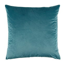 Vivid Velvet Cushion in Teal