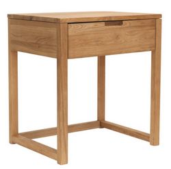 Olwen Solid Oak Timber Bedside Table
