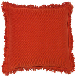 Reiki Cotton Cushion in Red
