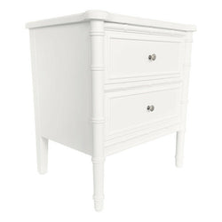 White Cameron Bedside Table