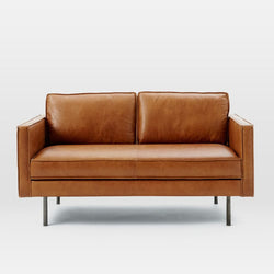Axel Leather 2-Seater Sofa (154 Cm)