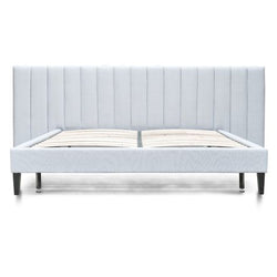 Ralph King Bed Frame - Cement Grey