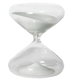 White Sand 15 Minute Hourglass