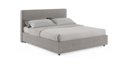 Jodie King Standard Bed Frame in Moonlight Grey Mercato