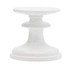 Salton White Ceramic Candleholder in Small